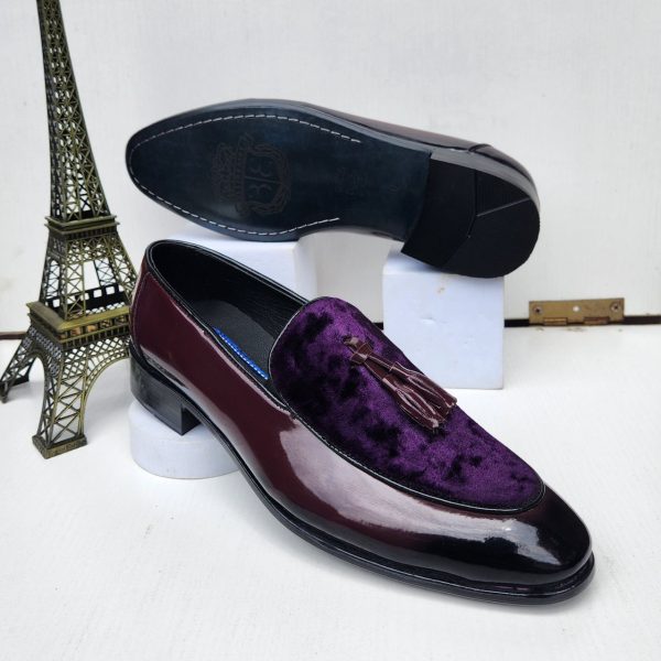 Premium Glossy Tassel Loafers