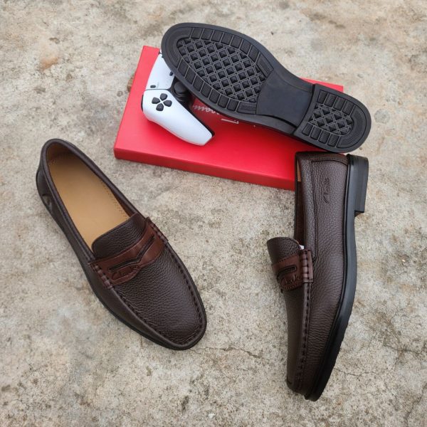 Original Clarks Leather Loafers