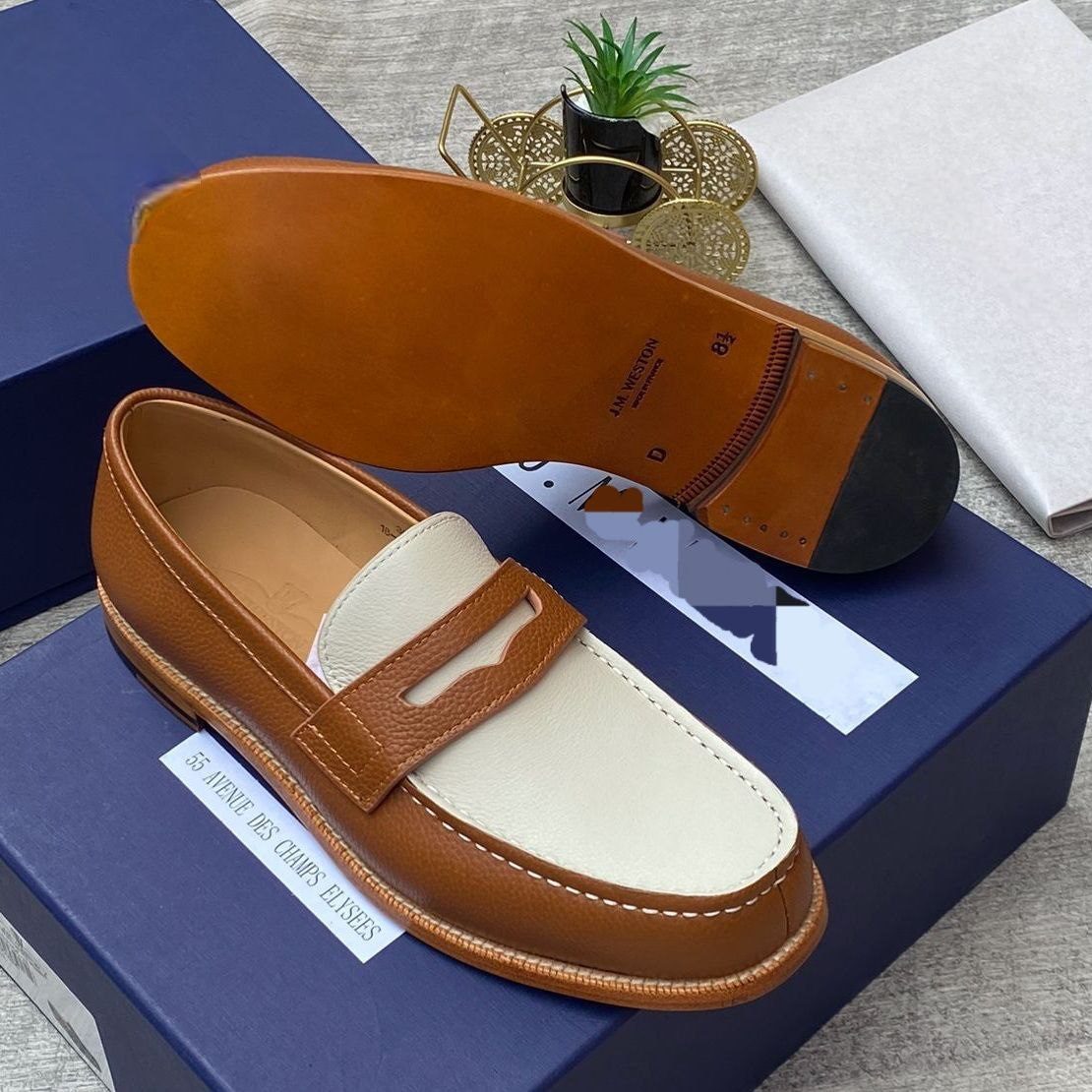J.M Weston Moccasin Loafer - Image 2
