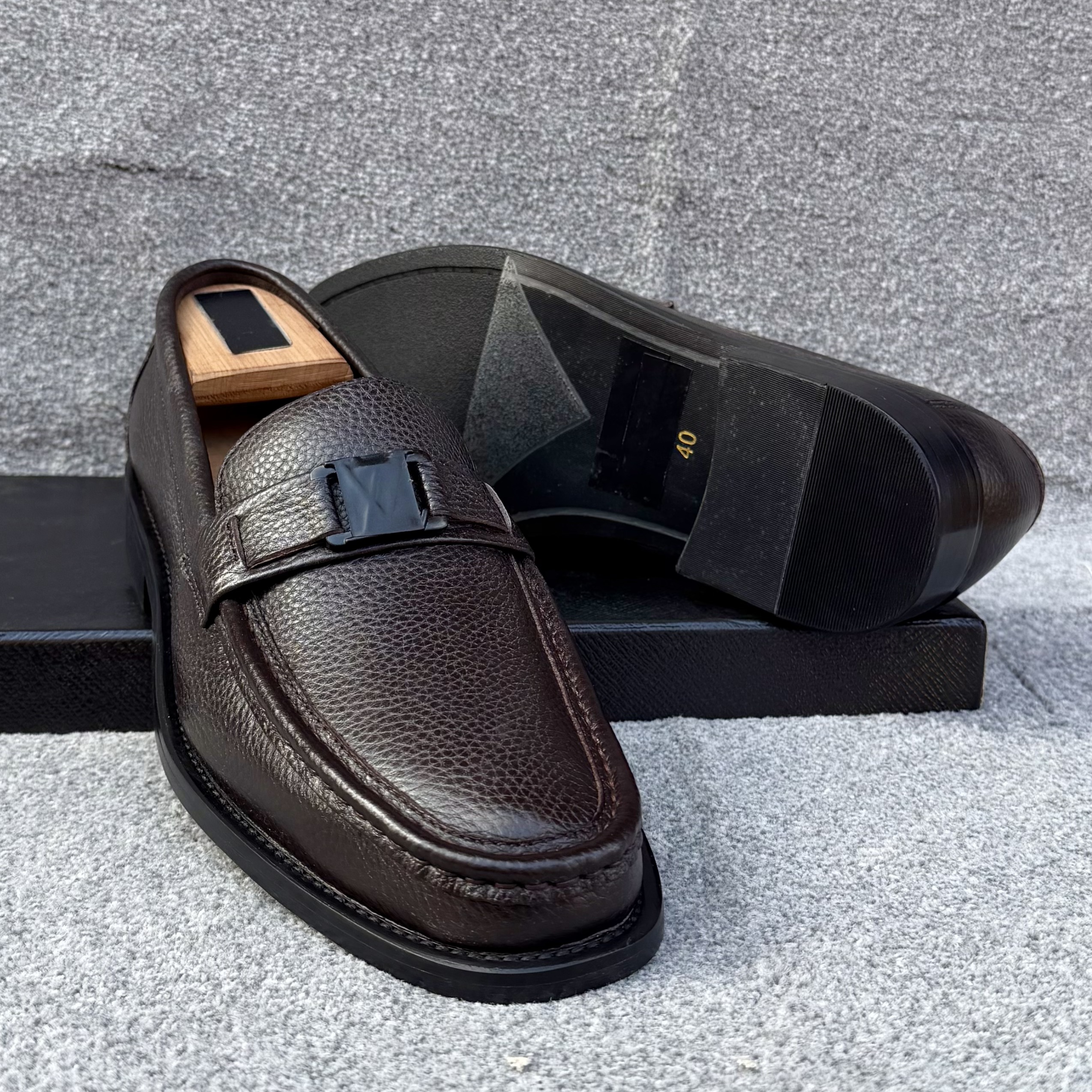 Classic Mens Slip-on Loafers - Image 5