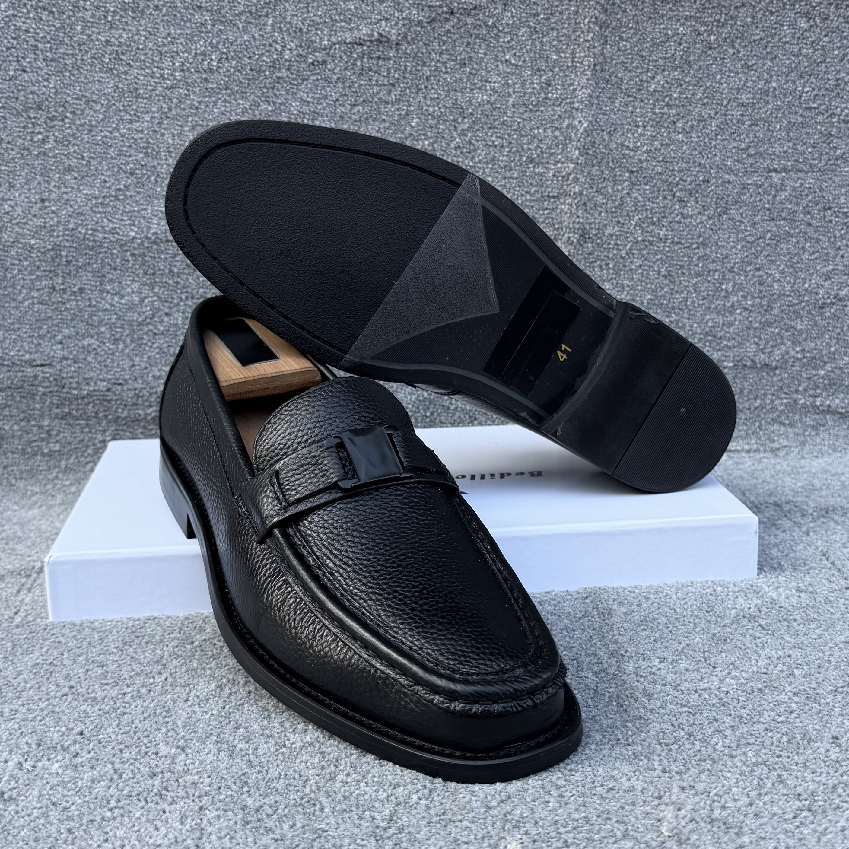 Classic Mens Slip-on Loafers - Image 6