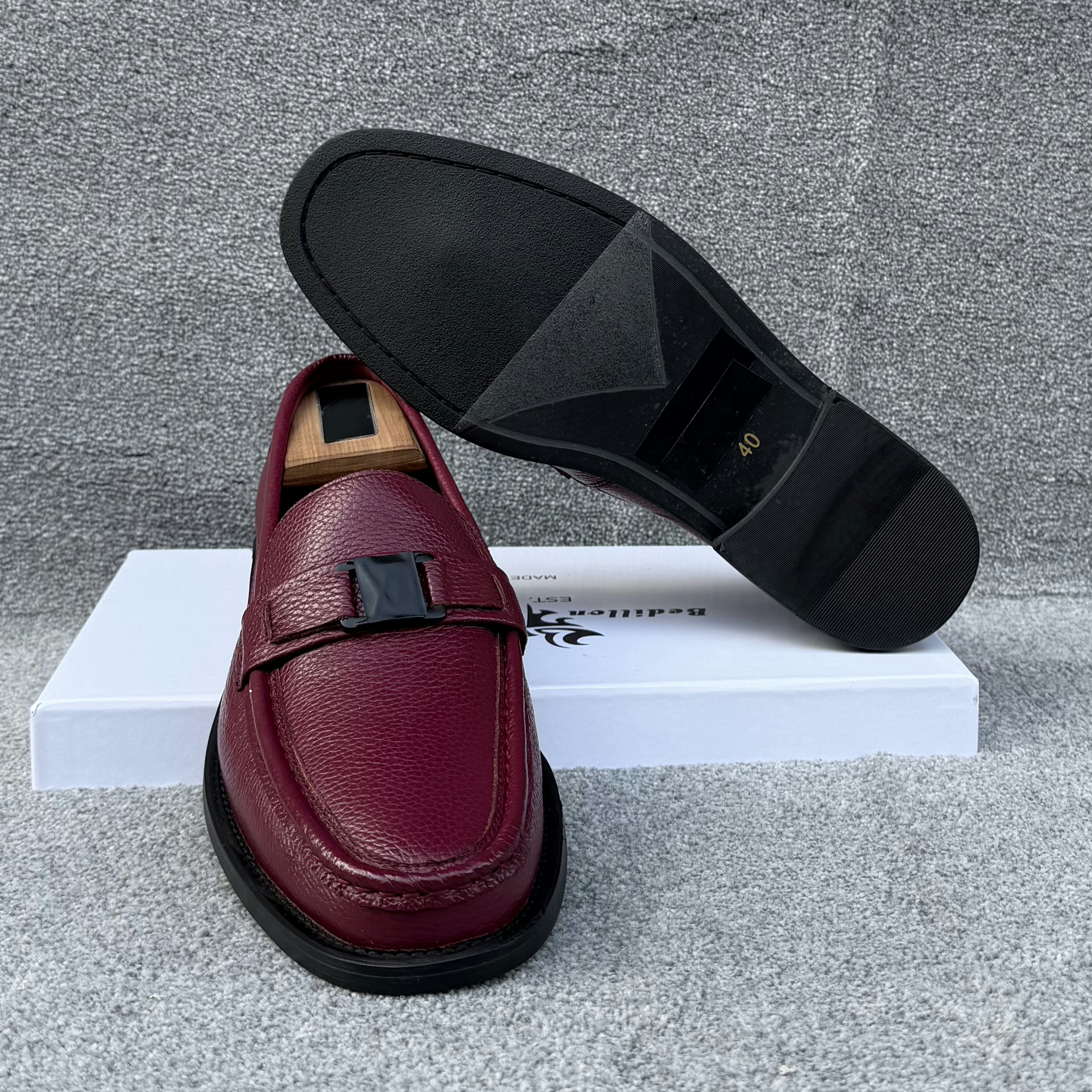 Classic Mens Slip-on Loafers - Image 3