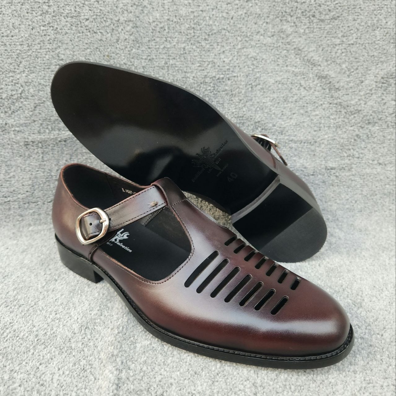 Italian Leather Cortina Sandals Shoe - Image 2