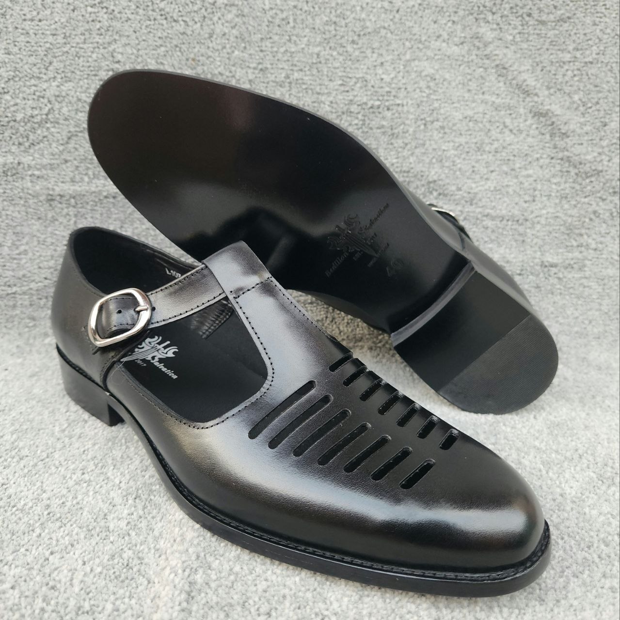 Italian Leather Cortina Sandals Shoe - Image 3