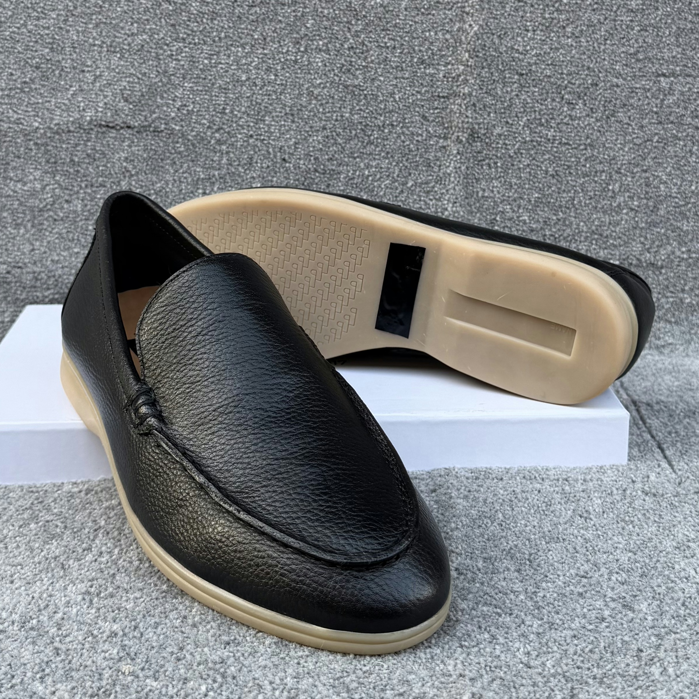 Quality Suede Plain Slip on Loafers - Image 2