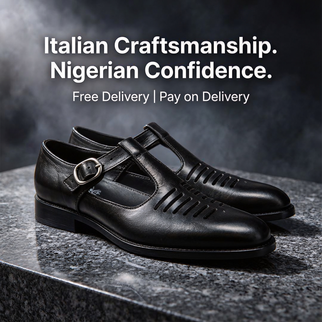 Italian Leather Cortina Sandals Shoe - Image 6