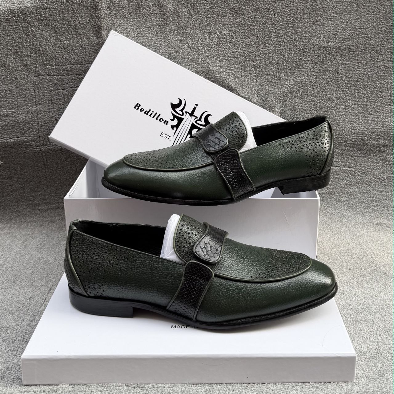 Male Classy Premium Leather Loafers - Image 2