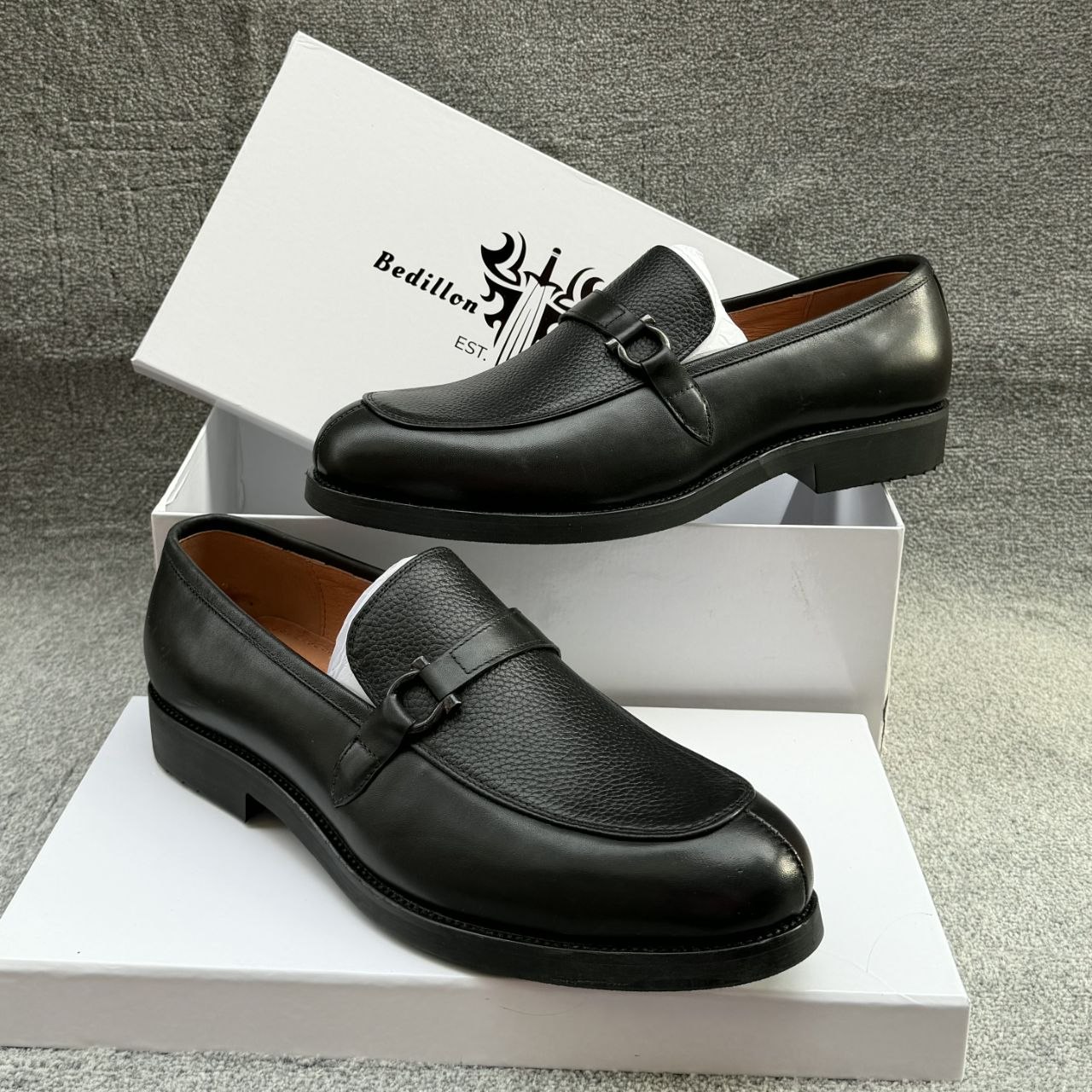Male Classy Premium Leather Loafers - Image 4