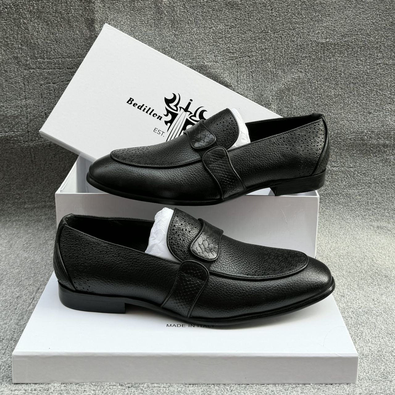 Male Classy Premium Leather Loafers - Image 3